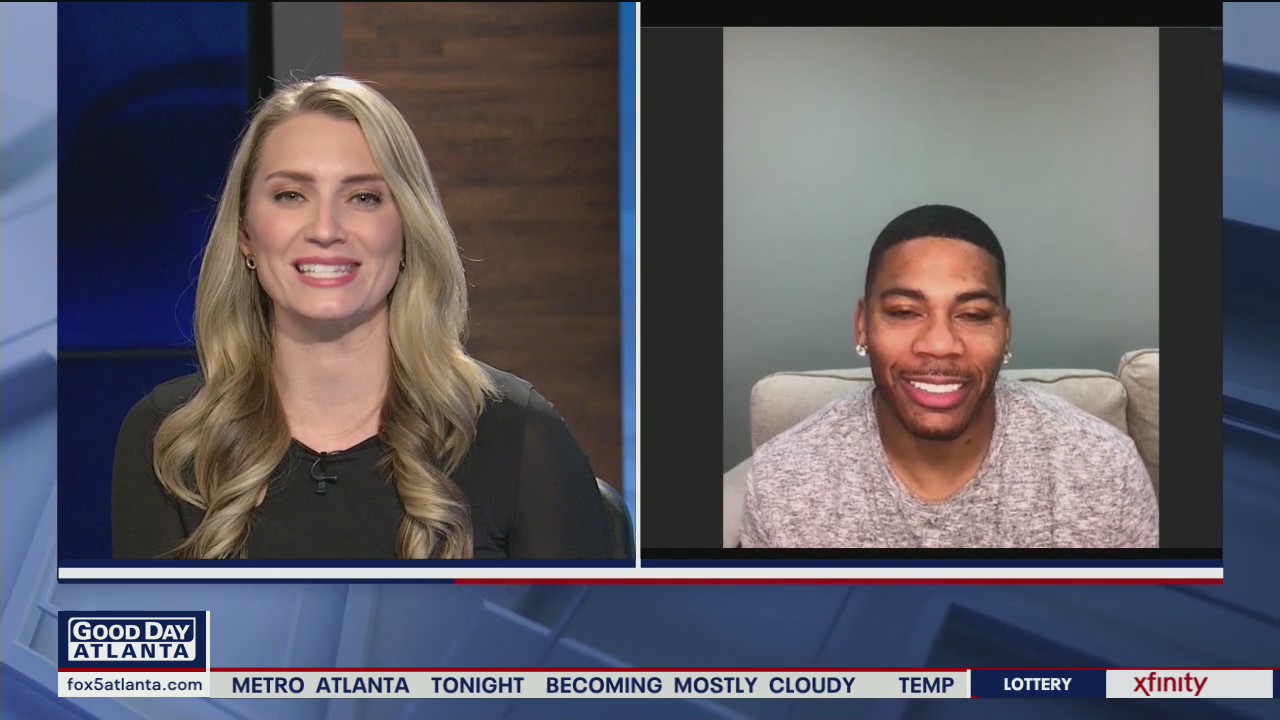 Grammy Award winner Nelly stops by Good Day Atlanta