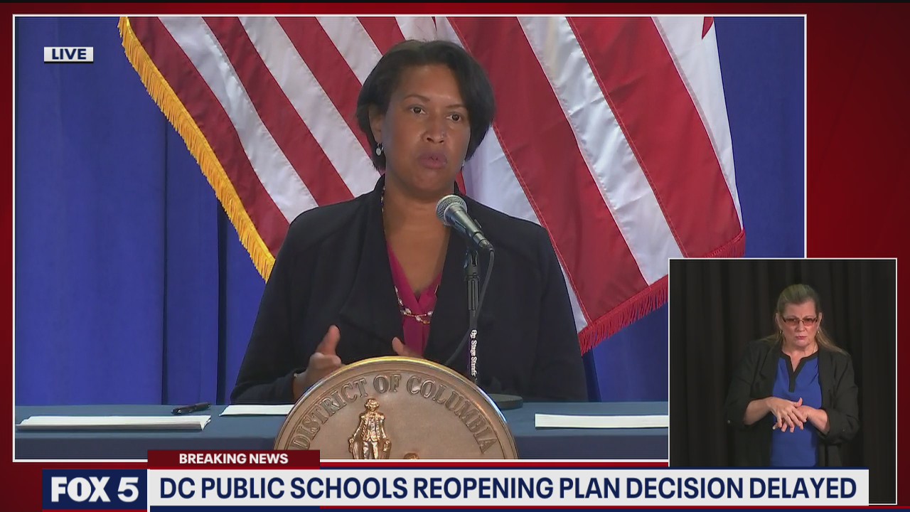 DC officials delay school decision based on new COVID-19 data