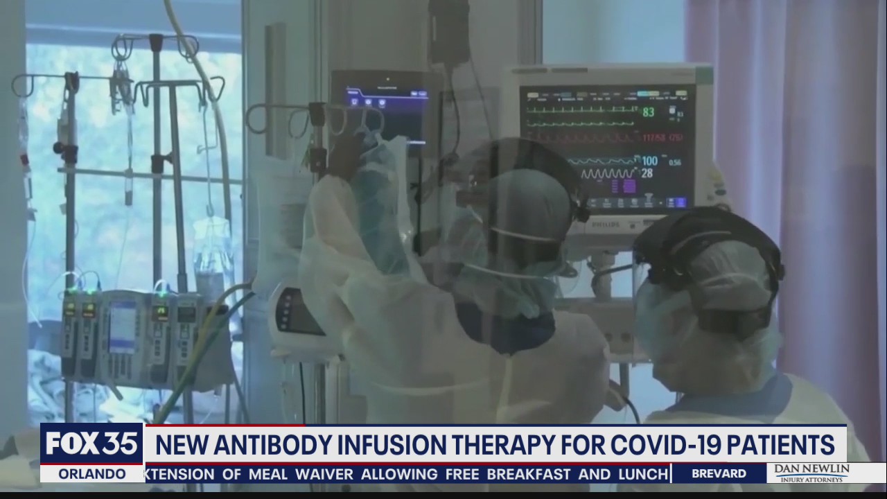 New antibody infusion therapy for COVID-19 patients