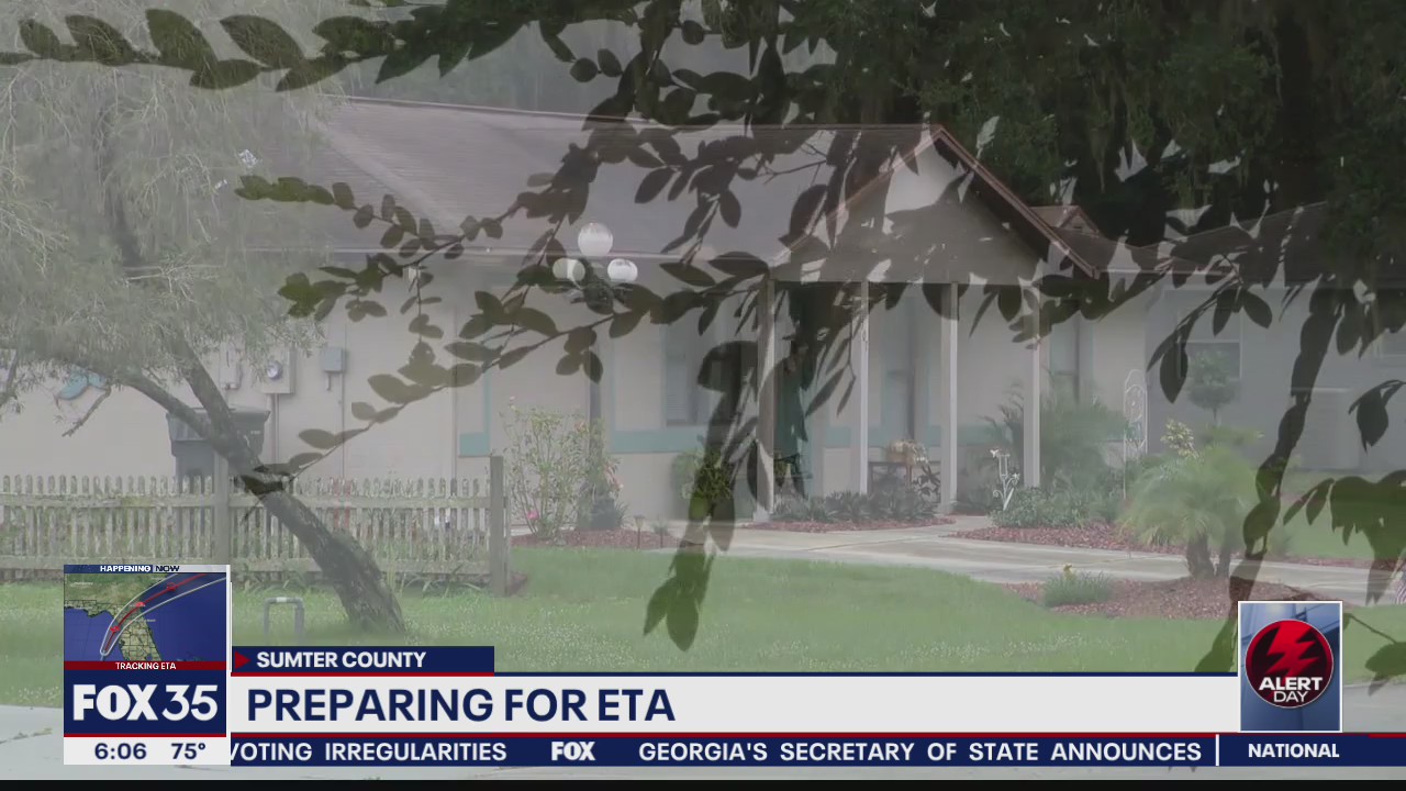 Central Florida prepares for Eta's arrival