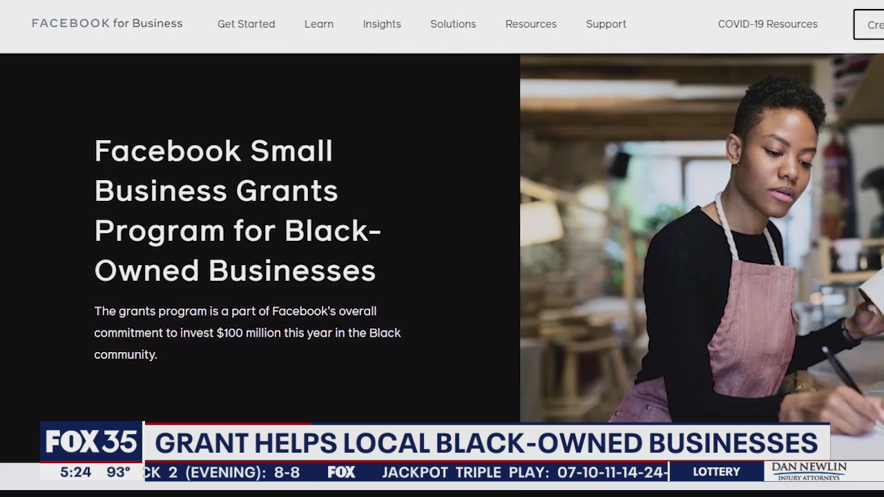 Facebook grant helps Black-owned business survive pandemic