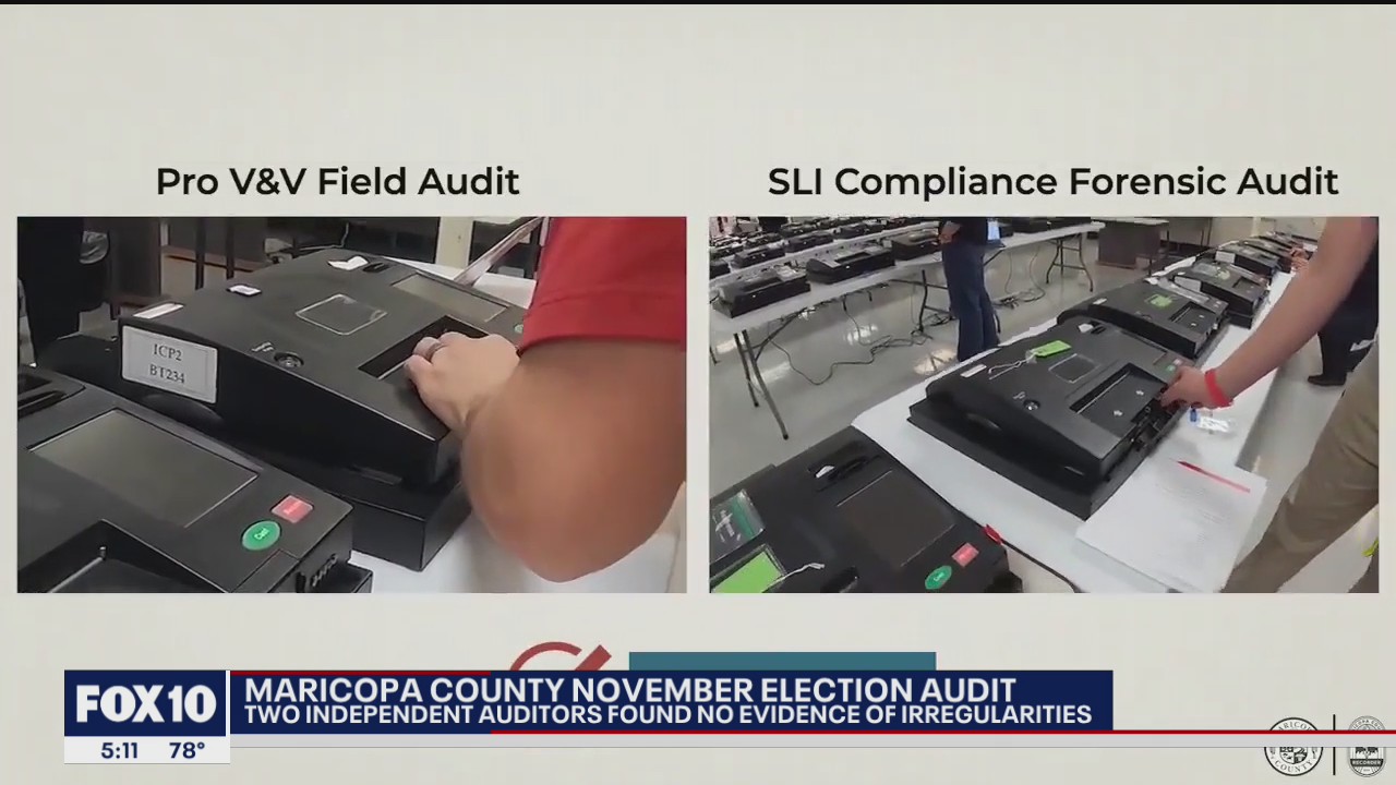 Maricopa County releases audit of election equipment