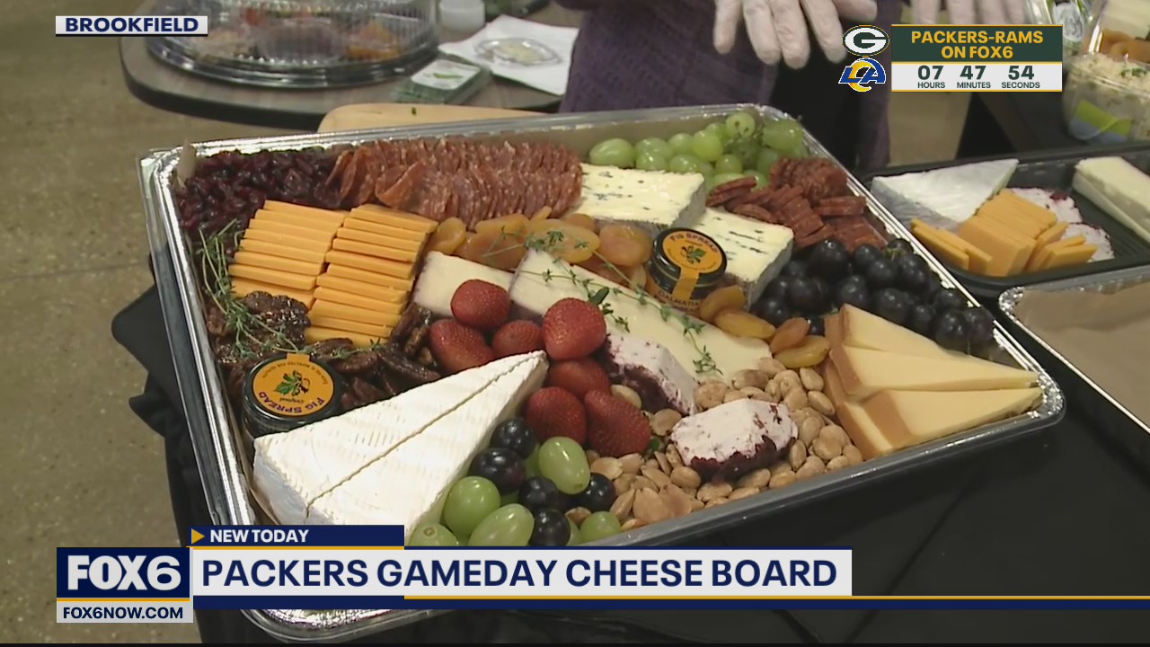 What's a Packers game without a cheeseboard?