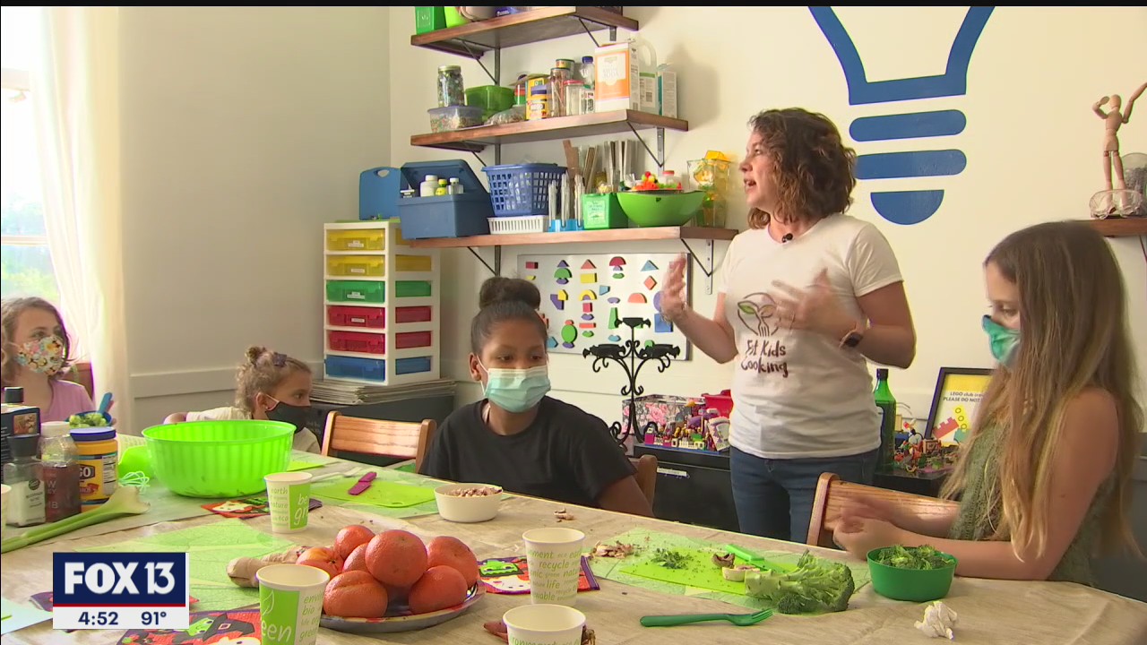 Cooking school for kids on the go