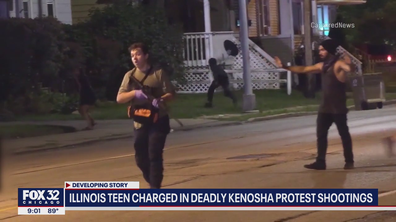 Illinois teen charged in Kenosha shooting that killed 2, hurt 1