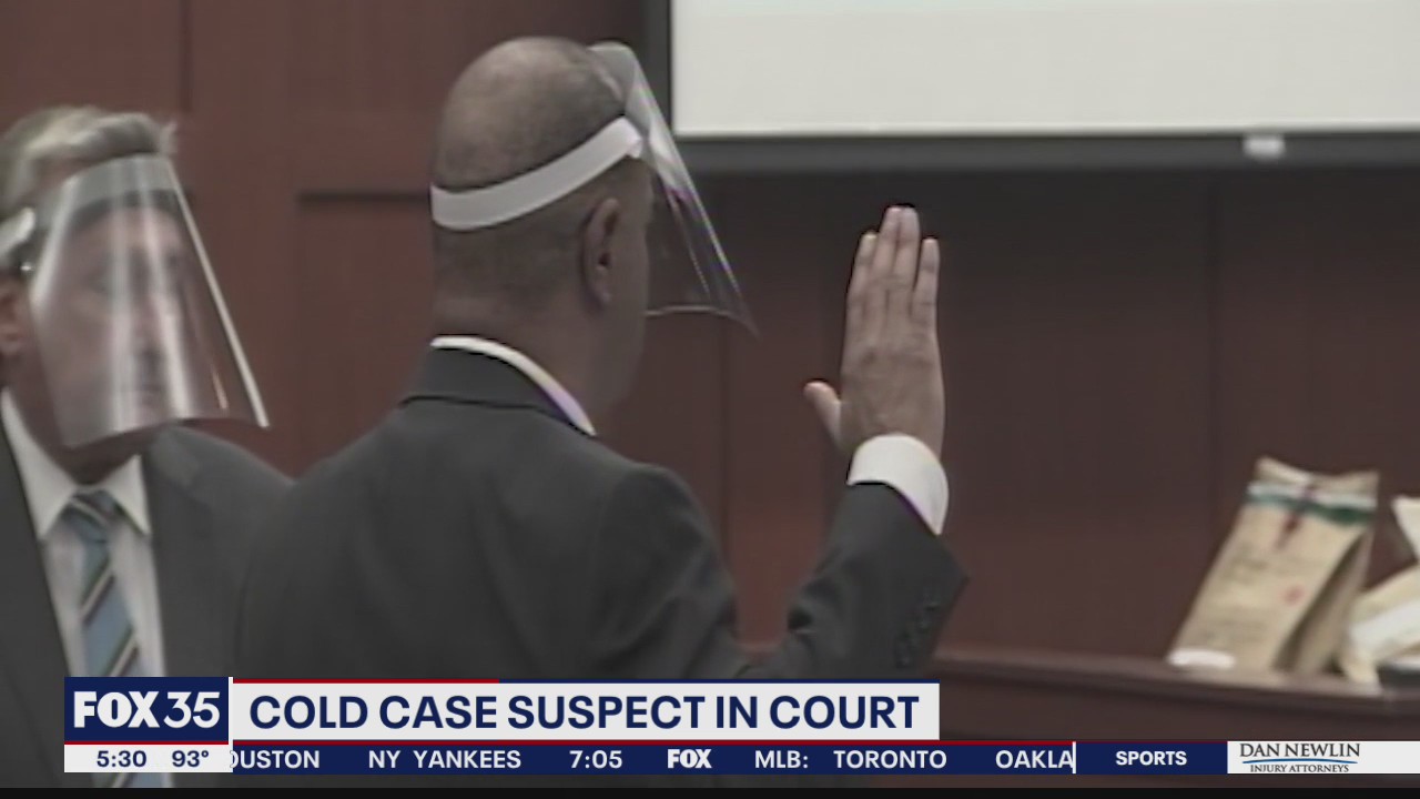 Man accused of murdering Navy recruit in 1984 takes stand in trial