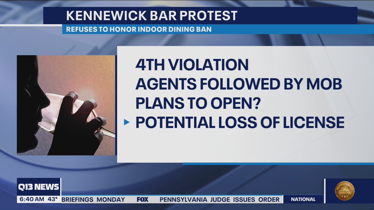 Tri-Cities bar refuses to follow indoor dining ban