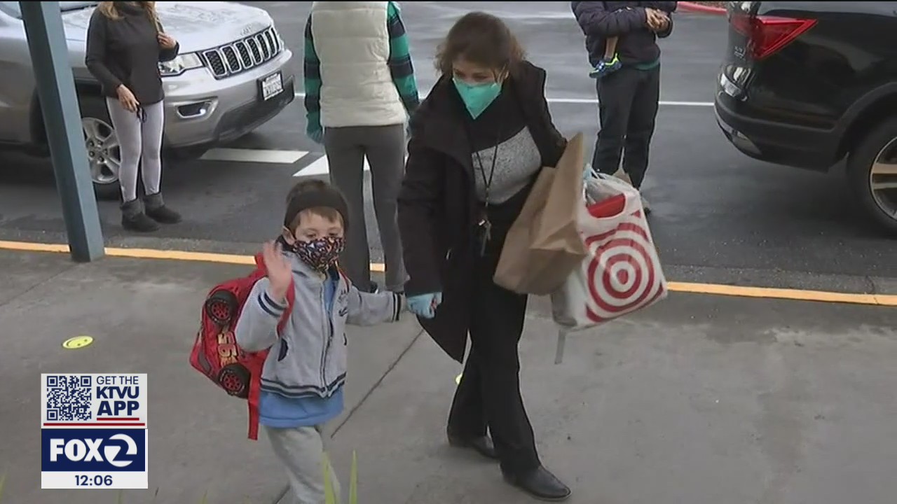 Youngest Dublin students return to school
