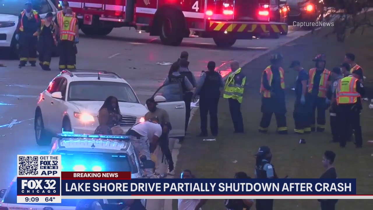 One person killed in crash on Lake Shore Drive