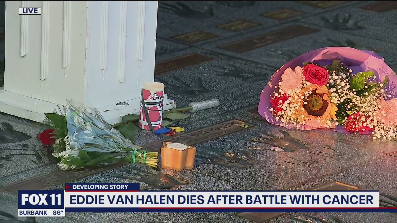 Eddie Van Halen dies after long battle with cancer