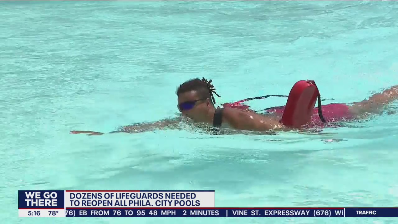 Lifeguards needed for re-opened Philadelphia pools