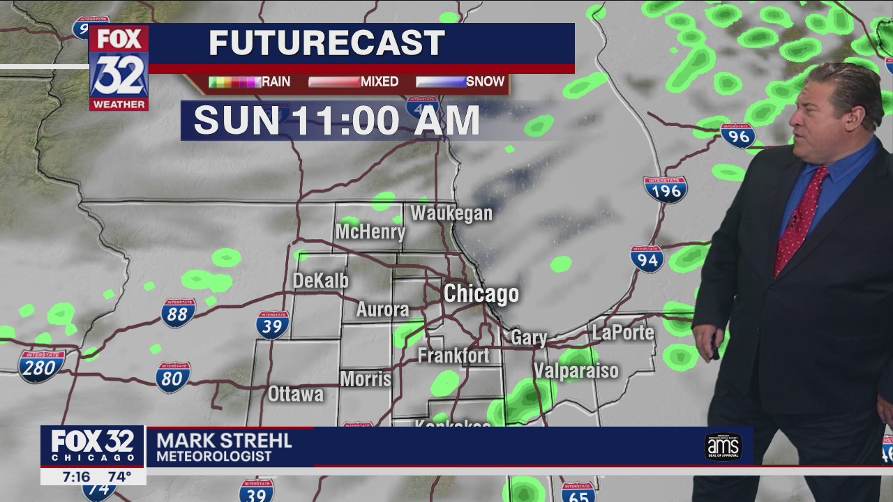 Sunday morning forecast for Chicagoland on June 27