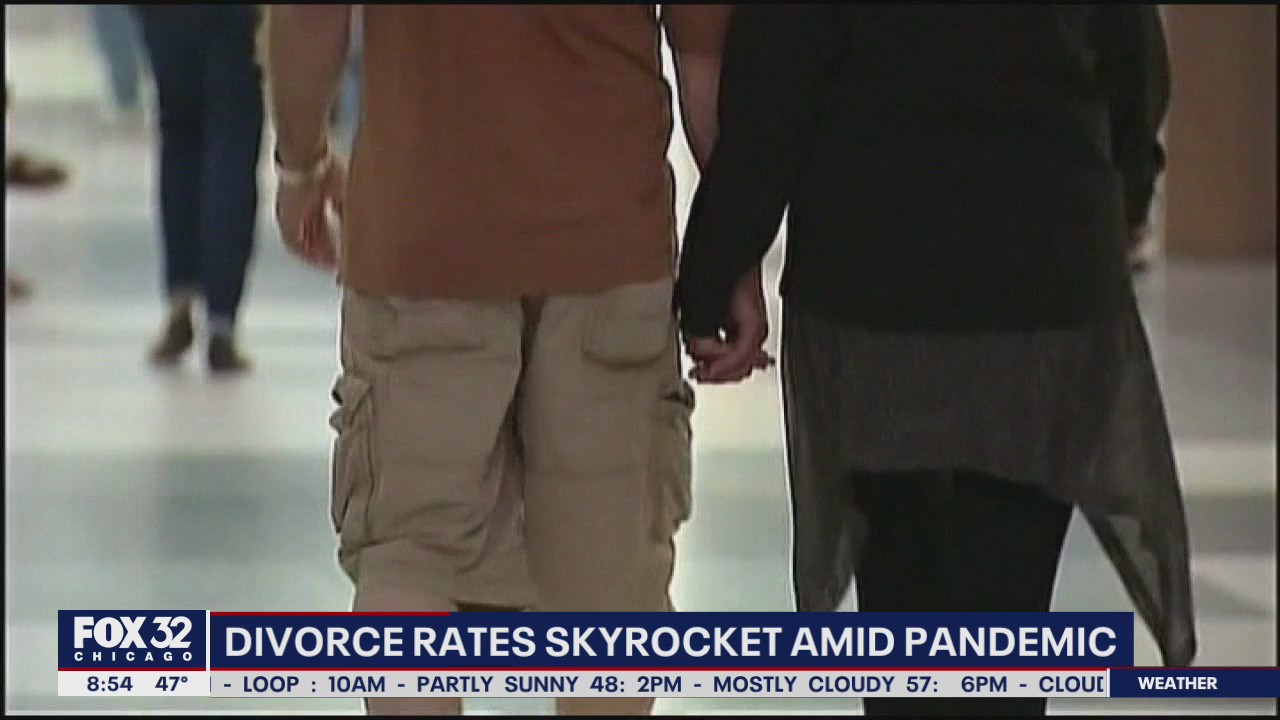 Divorce rates skyrocket amid pandemic