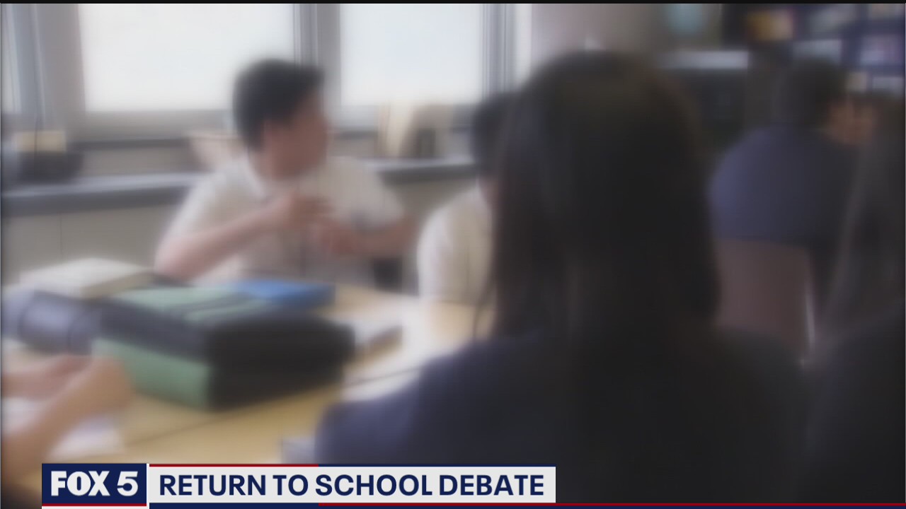 Return to school debate