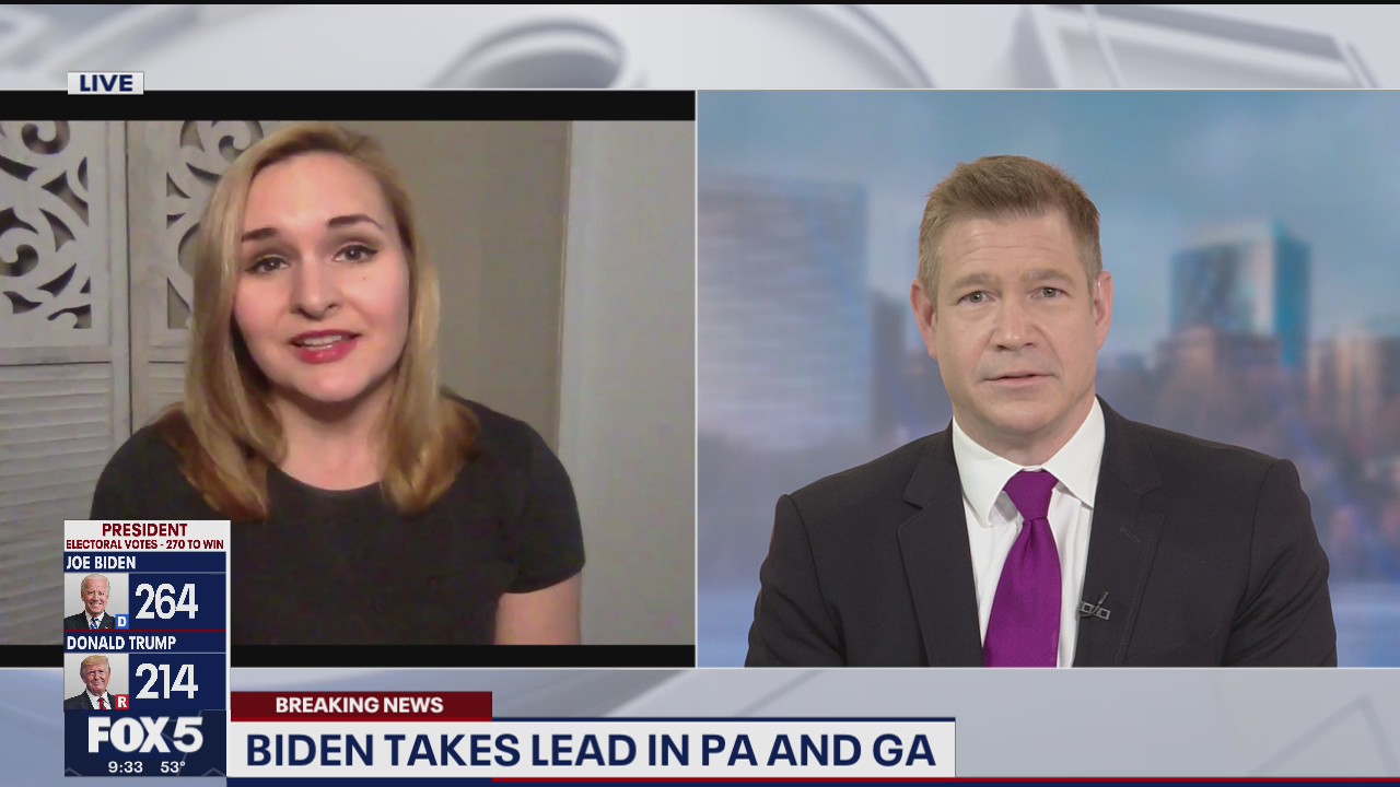 Biden vs Trump lead change analysis with Julia Manchester