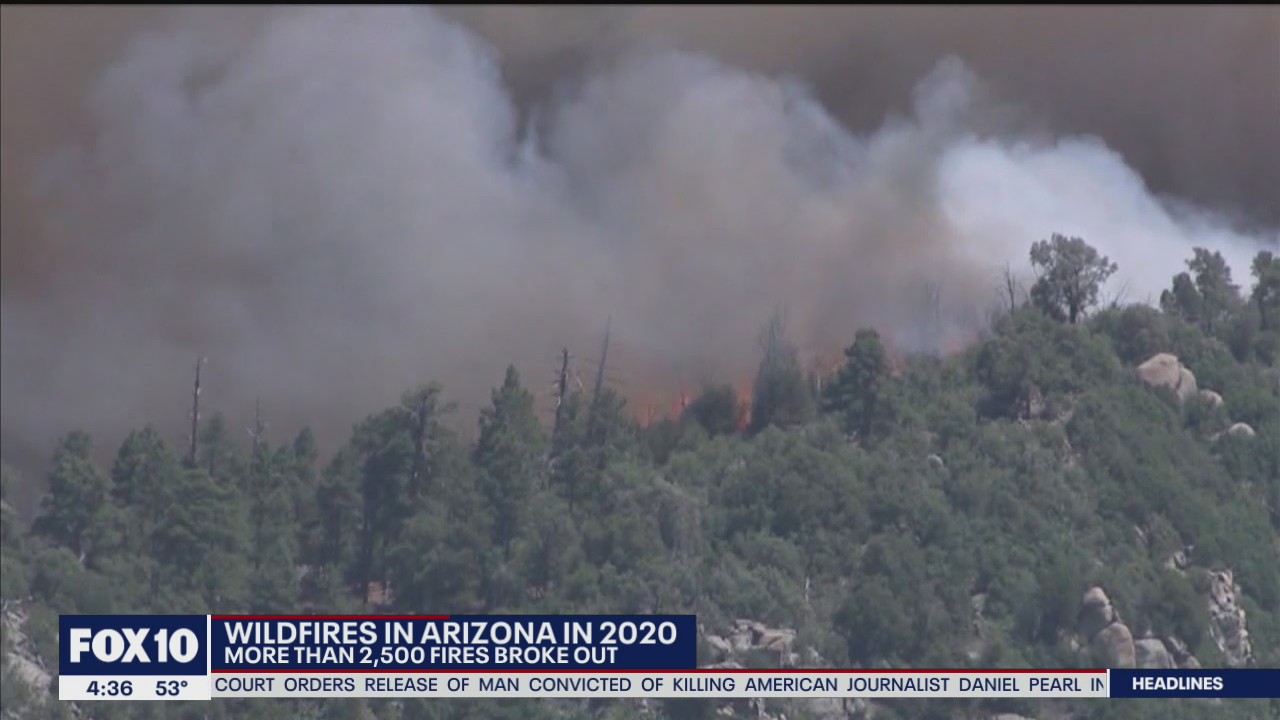Arizona’s 2020 wildfire season among worst in past decade