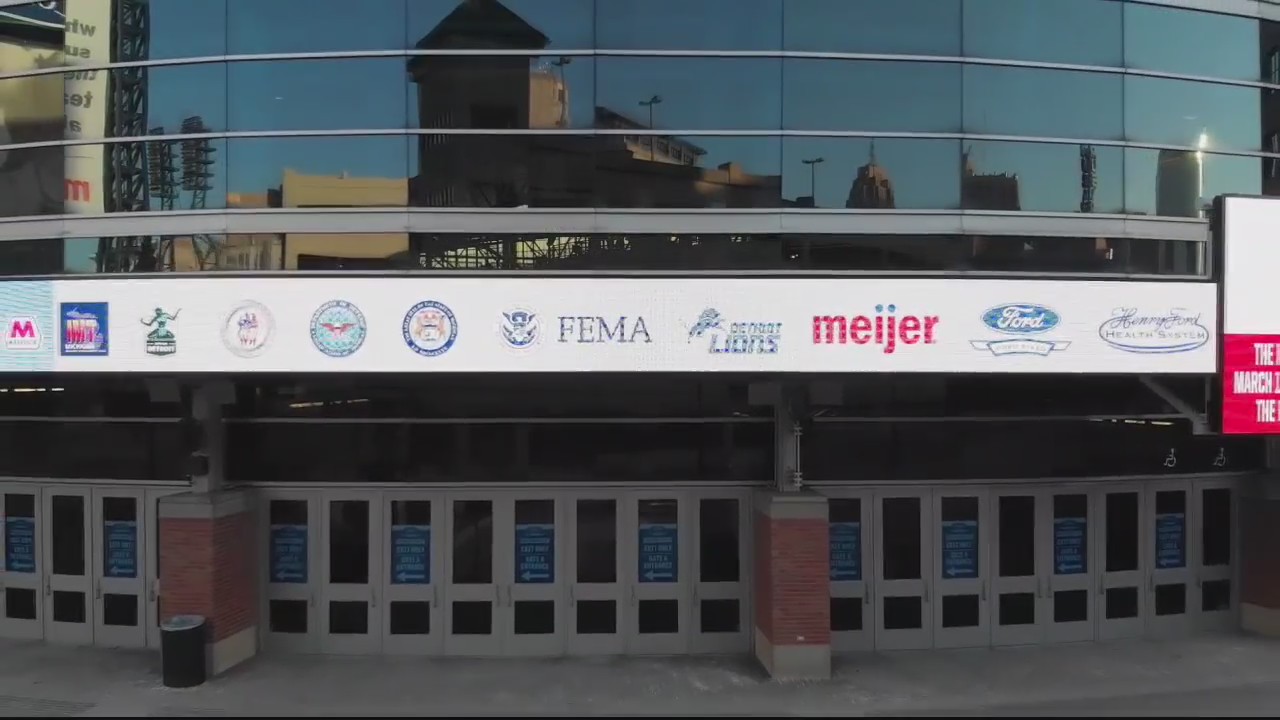 COVID-19 vaccines begin at Ford Field