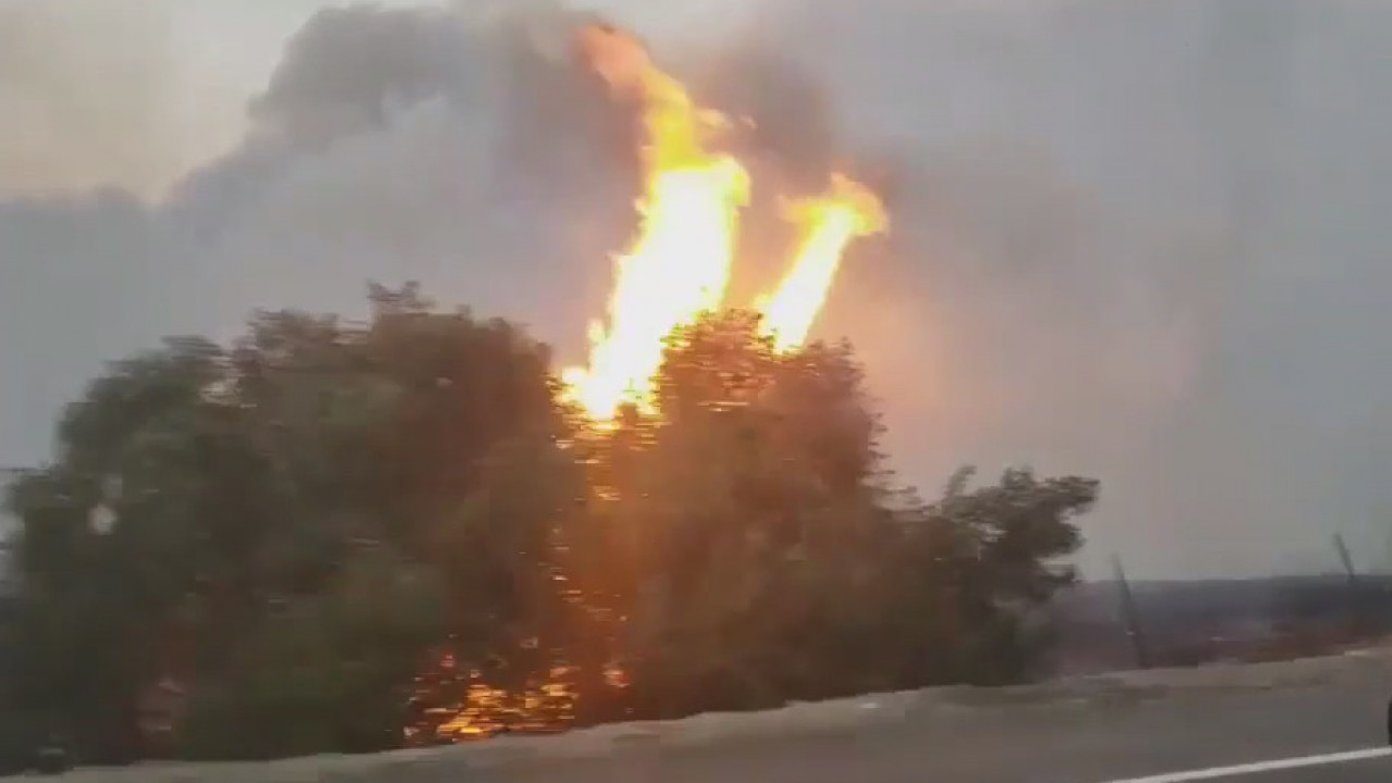 Silverado Fire ignites in Orange County