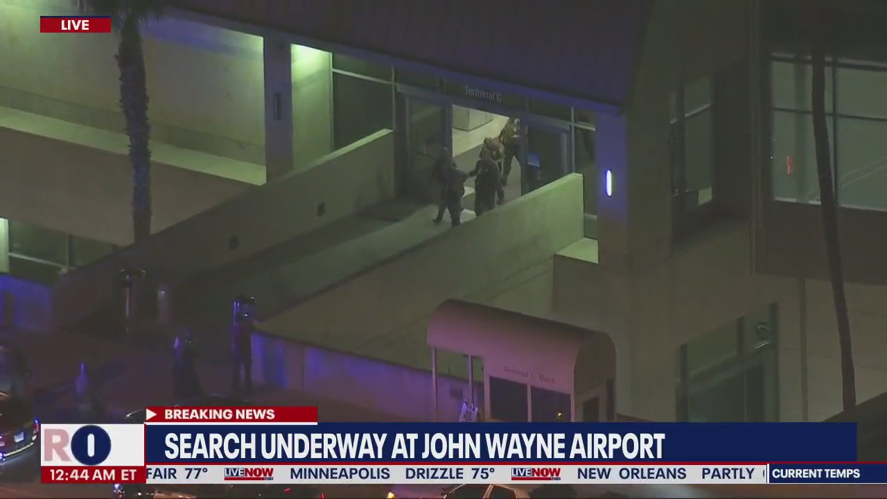 Suspect arrested at John Wayne Airport following evacuations
