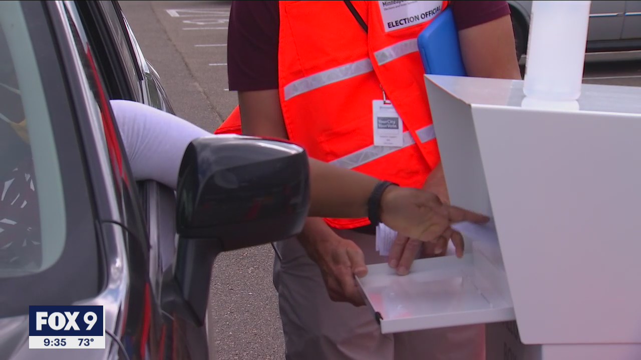 Minneapolis offering drive-thru ballot drop-off option
