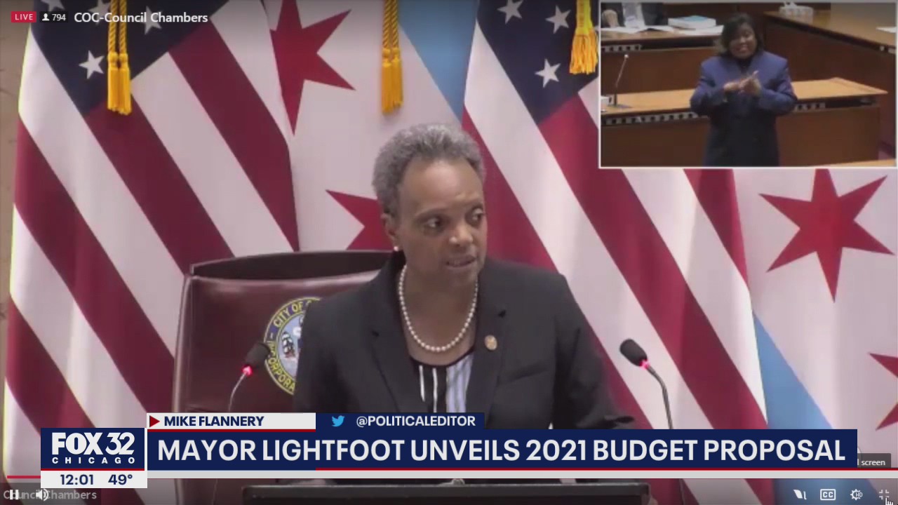 Mayor Lightfoot unveils 2021 budget proposal