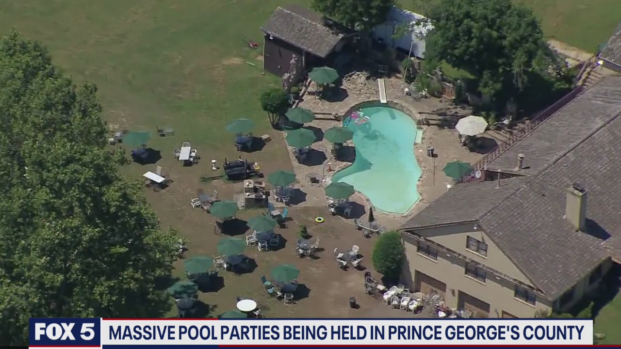 Massive pool parties being held in Prince George's County