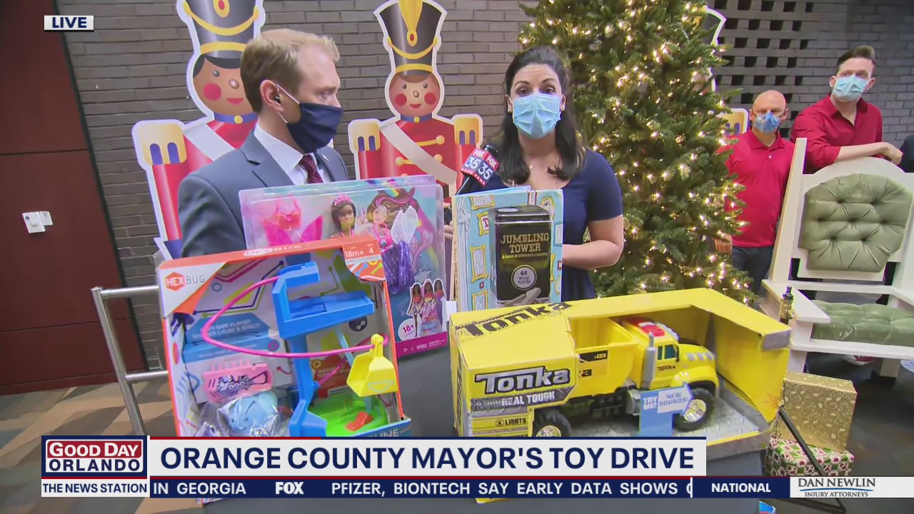 David Martin Reports: Orange County Mayor's Toy Drive