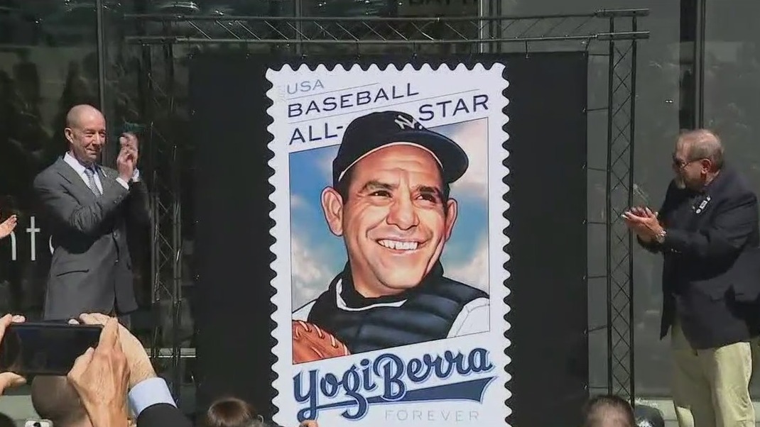 Yogi Berra gets honorary stamp