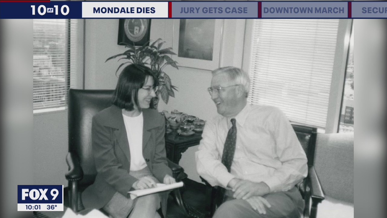 Walter Mondale is remembered by Sen. Klobuchar