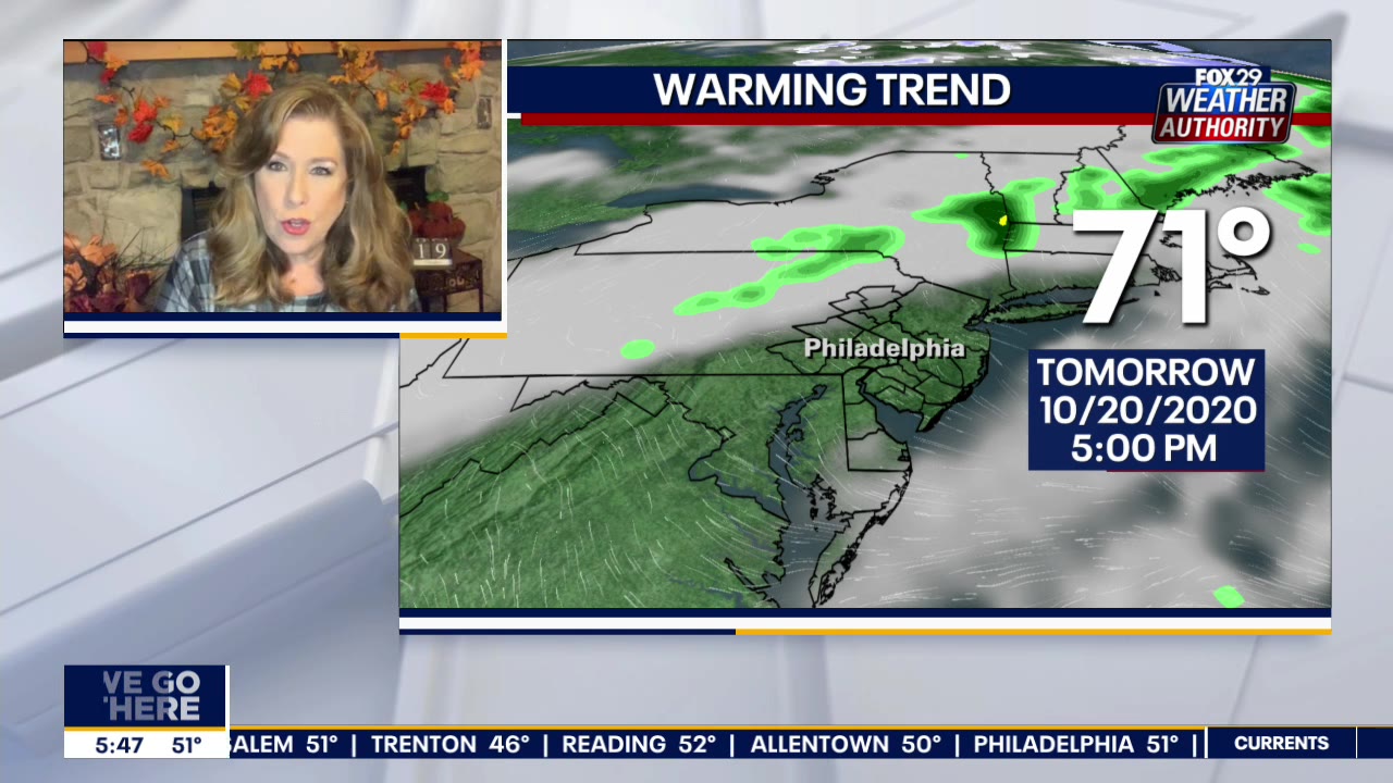 Weather Authority: Monday morning forecast
