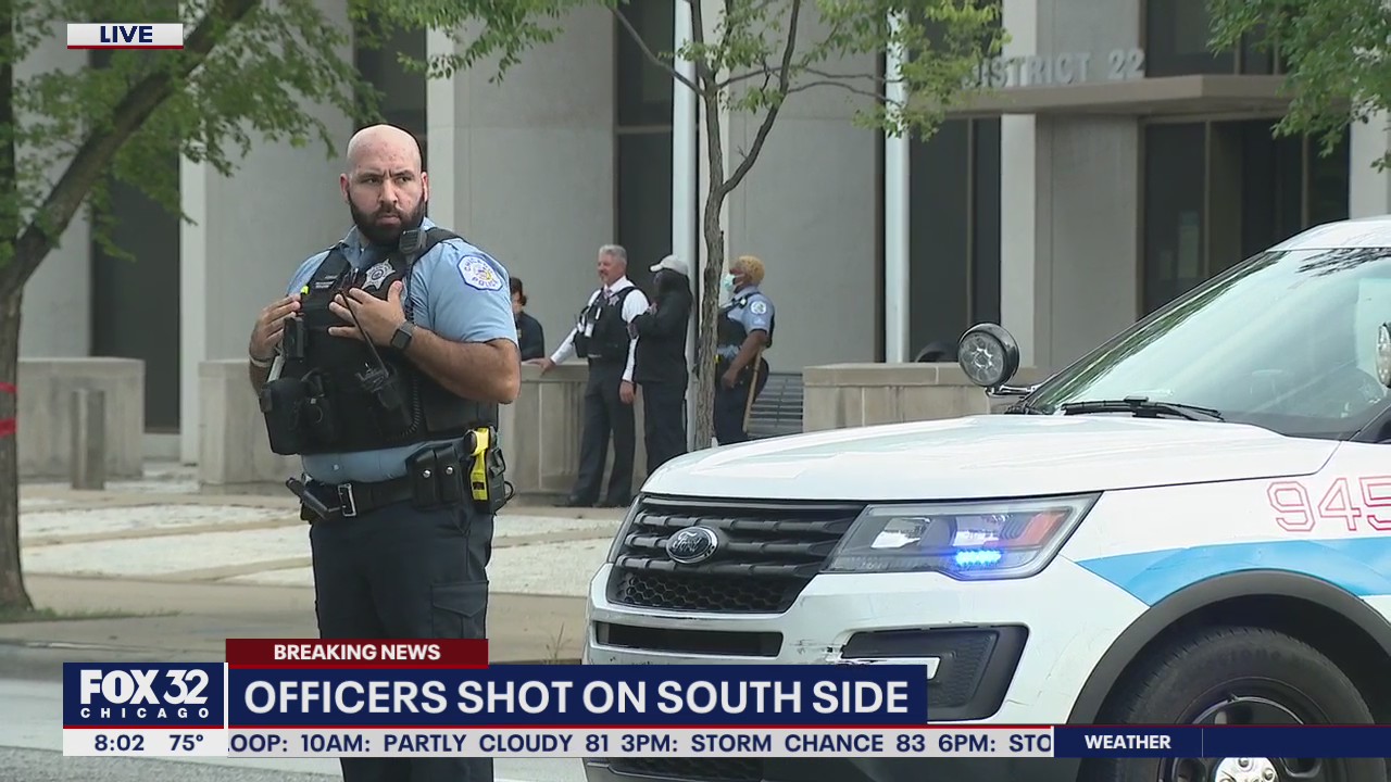 3 officers shot on South Side