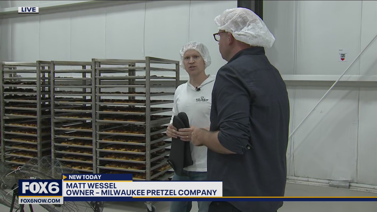 If you love eating giant soft pretzels Brian has a treat for you