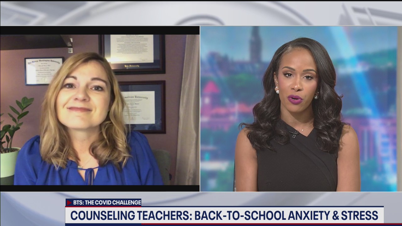 Counseling teachers through back-to-school anxiety and stress