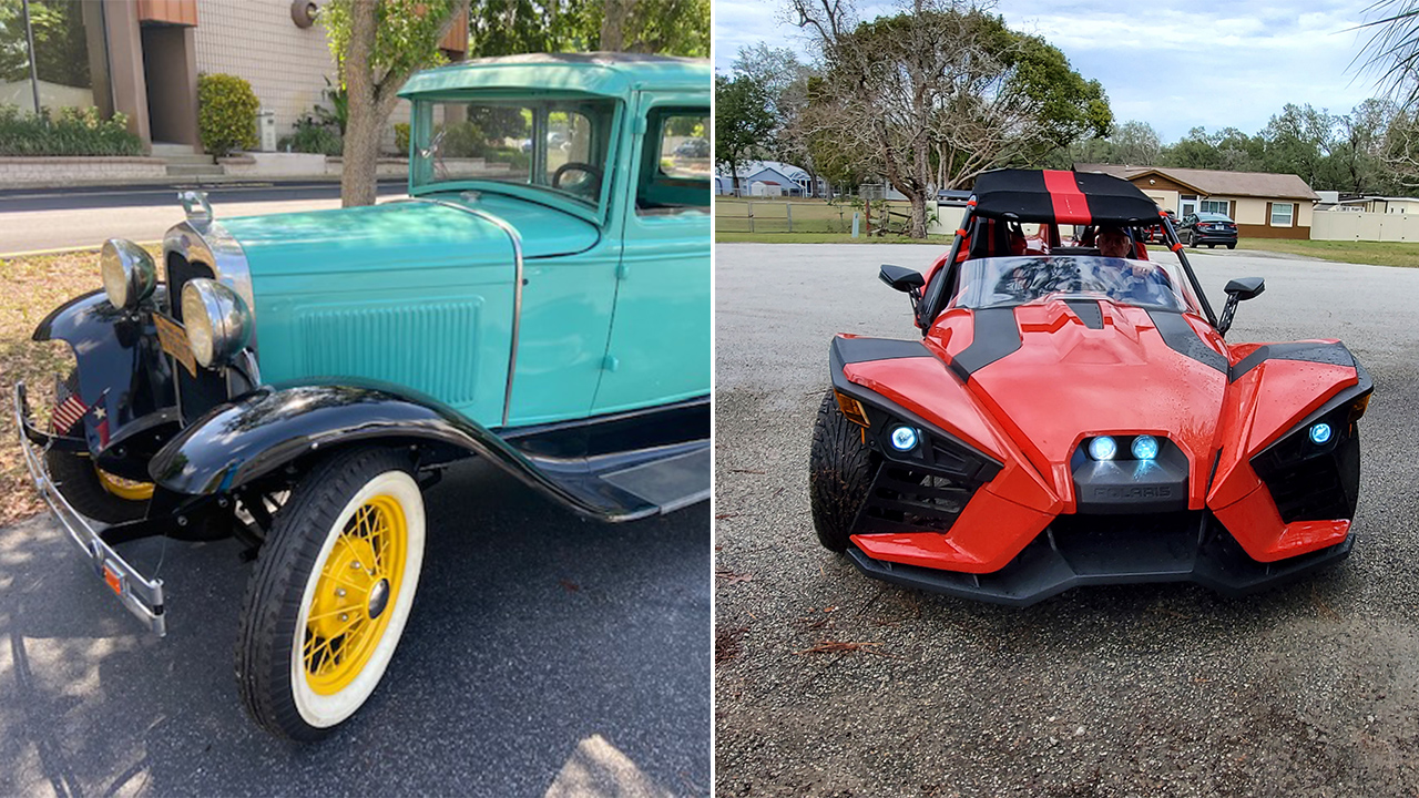 Great Rides: 1930 Ford Model A and 2015 Polaris Slingshot