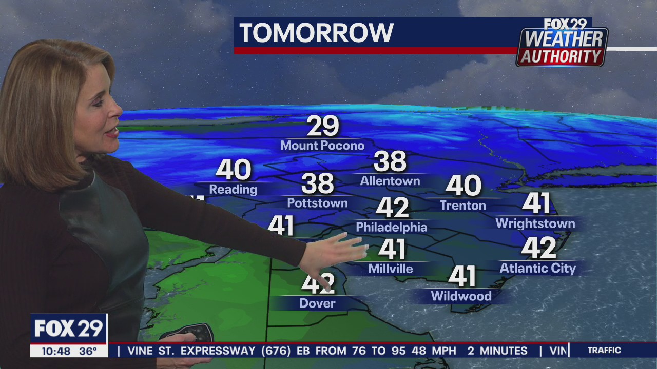 FOX 29 Weather Authority: 7-Day Forecast (Monday update)