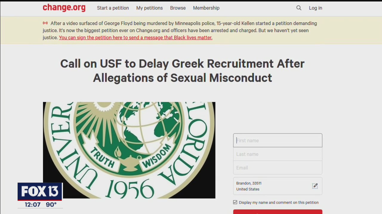 USF launches inquiry into sexual violence allegations