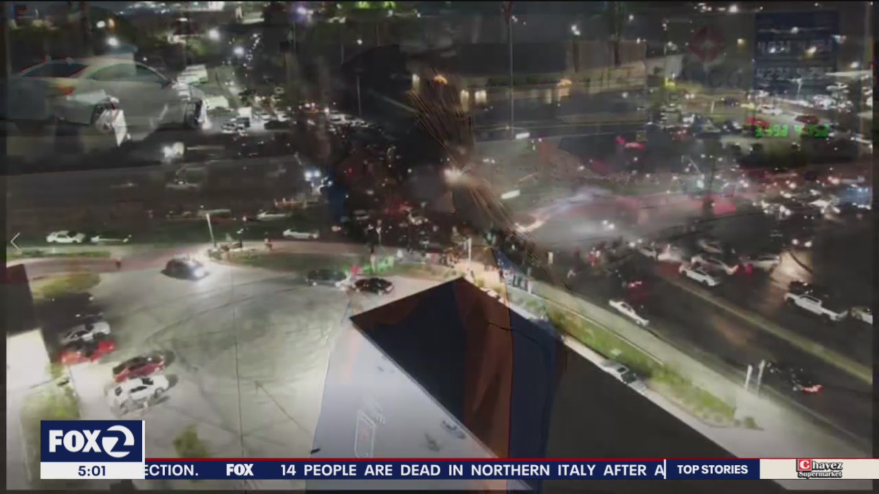 Contra Costa County sideshows overnight involved 150 vehicles, police say