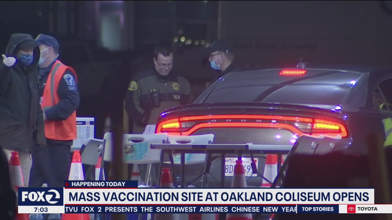 Mass vaccination site at Coliseum opens Tuesday