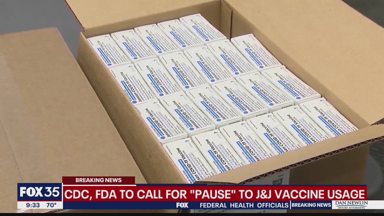 CDC, FDA to call for 'pause' on Johnson and Johnson vaccine usage