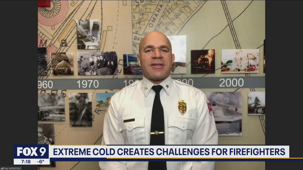 Extreme cold creates challenges for Minnesota firefighters