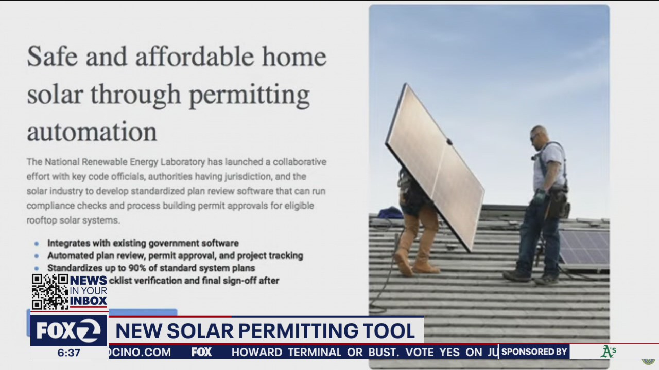 Bay Area leaders help launch automatic solar permitting tool