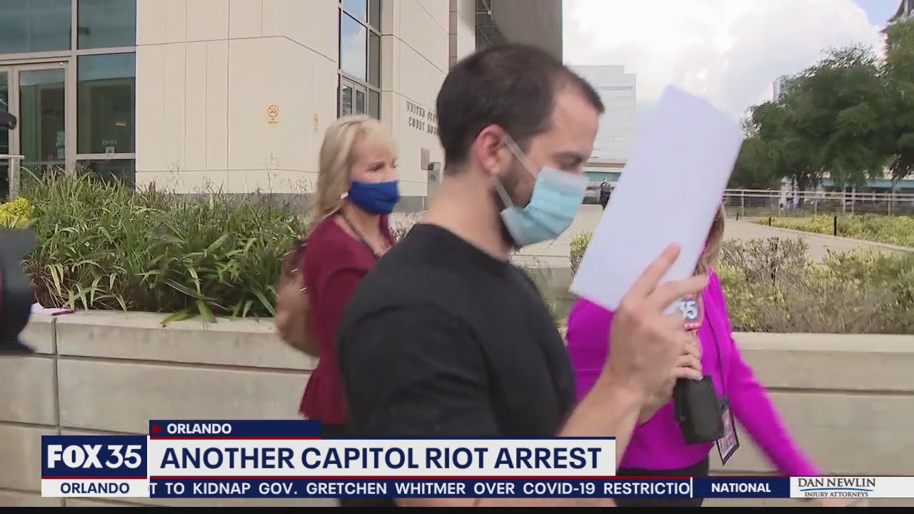 Capitol riot suspect arrested in Orlando