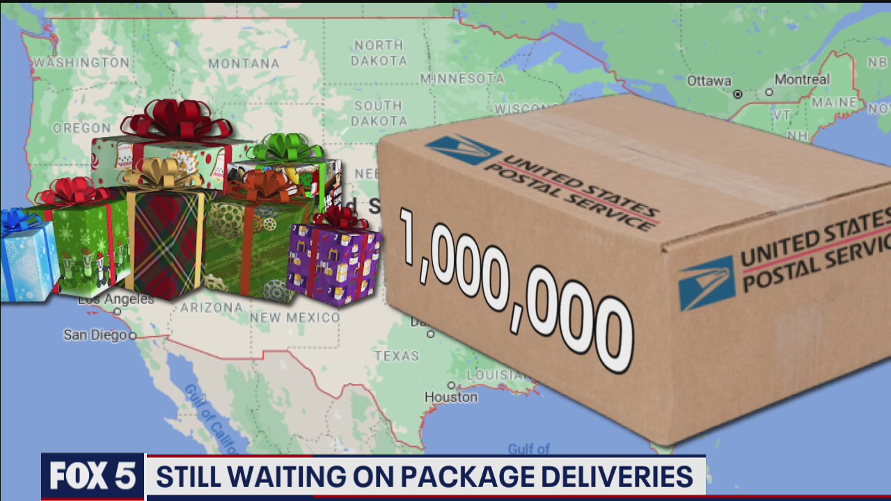 USPS package delays continue despite holiday season wrapping up