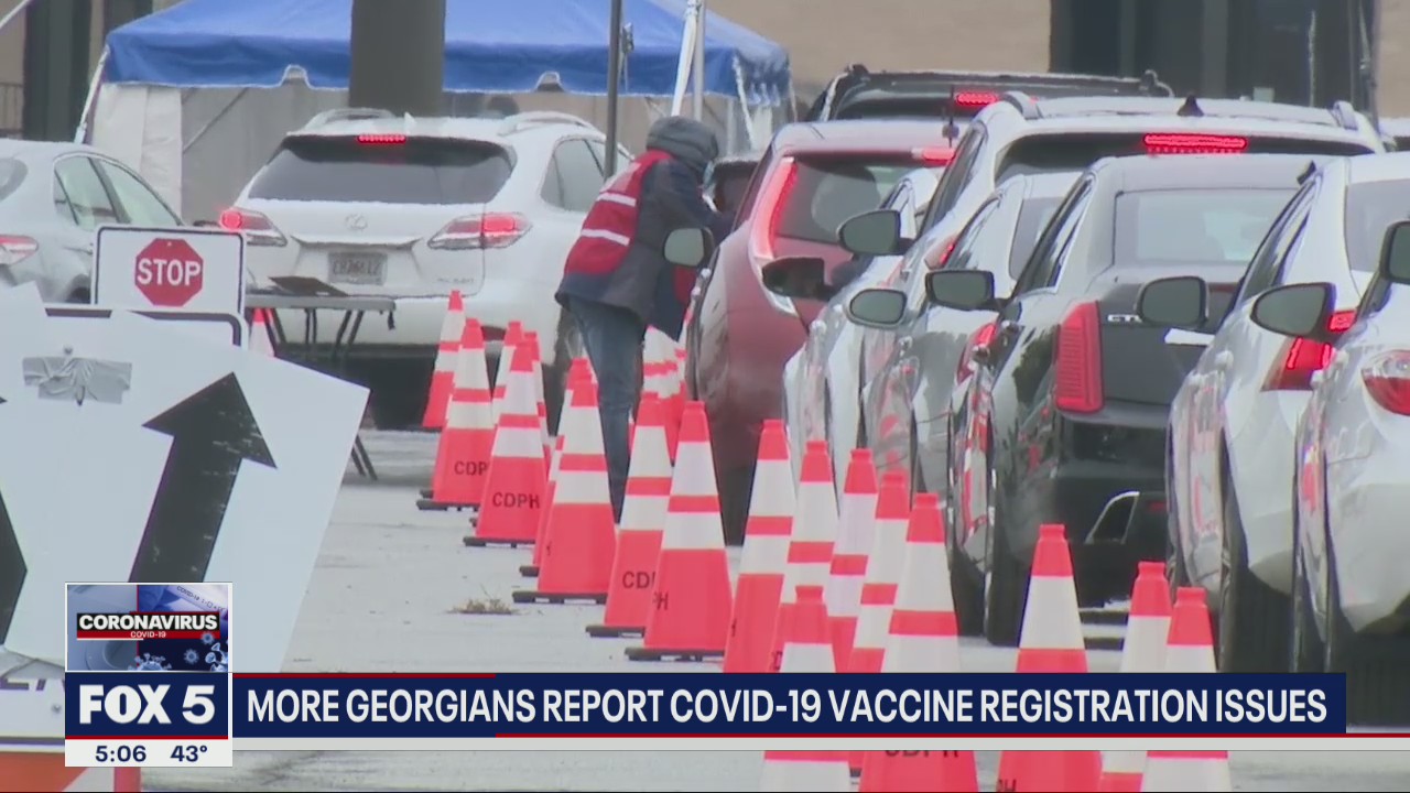 Vaccine registration issues continue