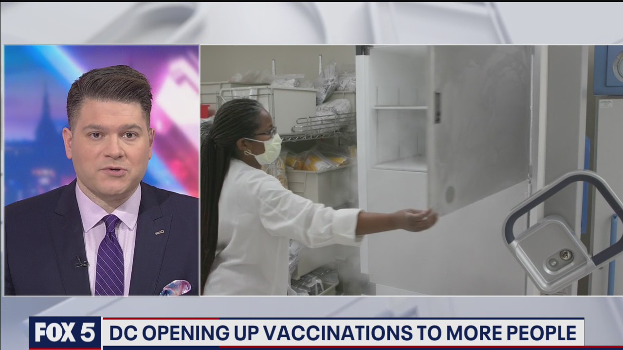 DC opening up vaccinations for more people
