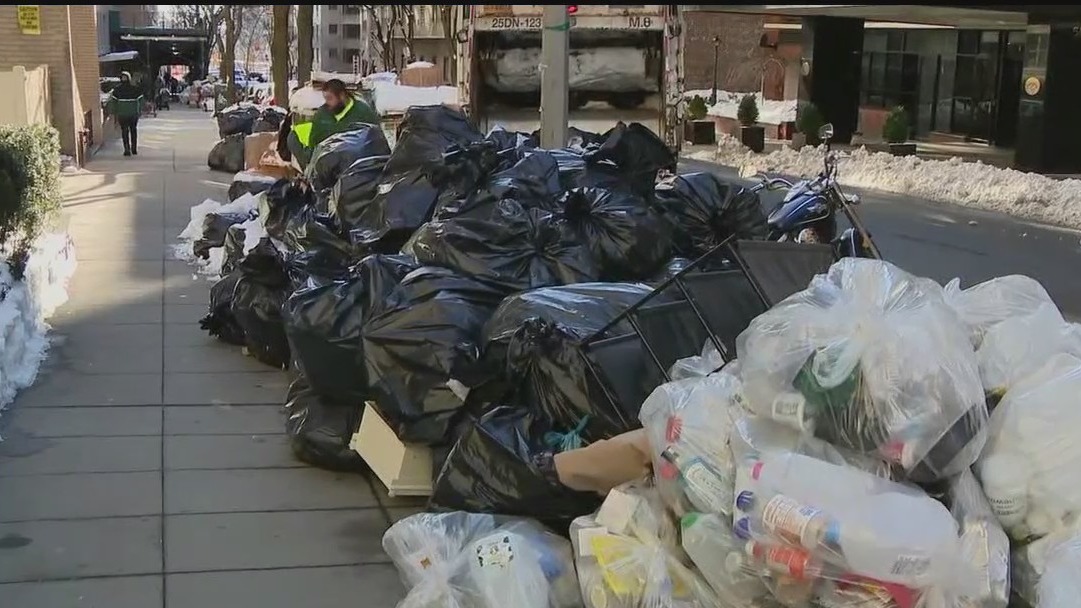 Trash pickup resumes in NYC