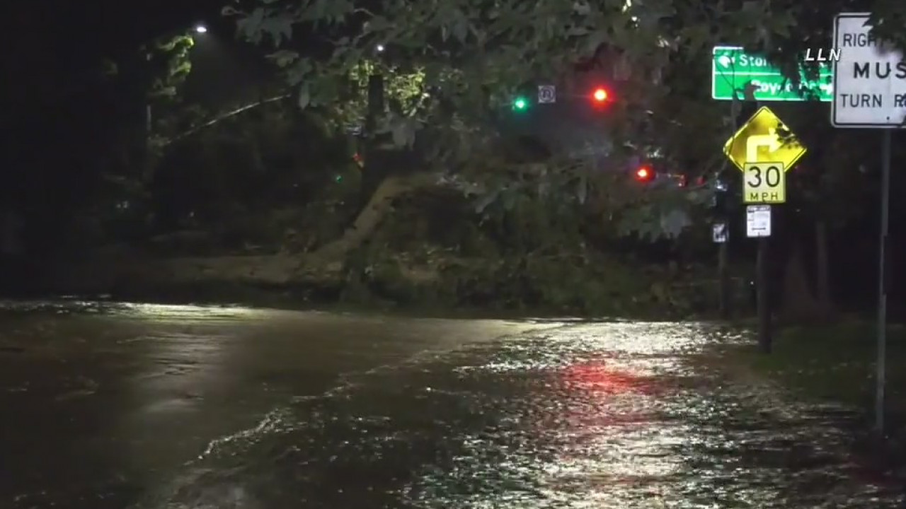UCLA flooded by water line break