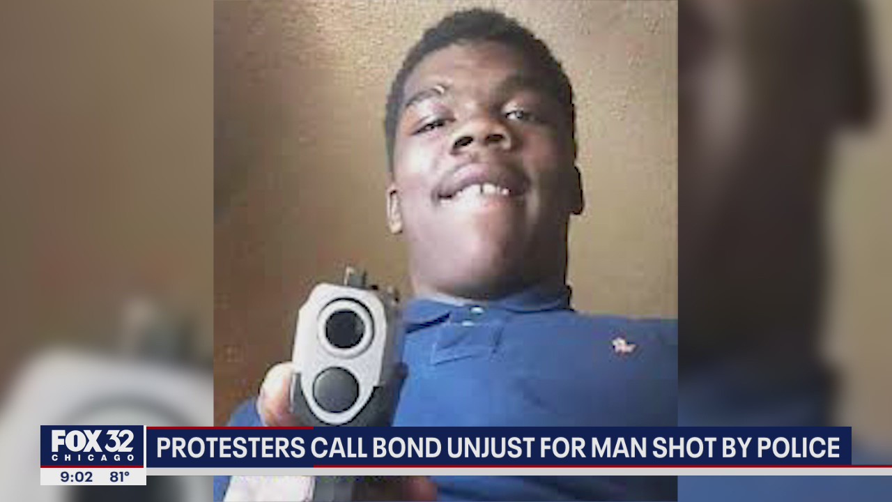 Protesters demand the immediate release of 20-year-old shot by Chicago police