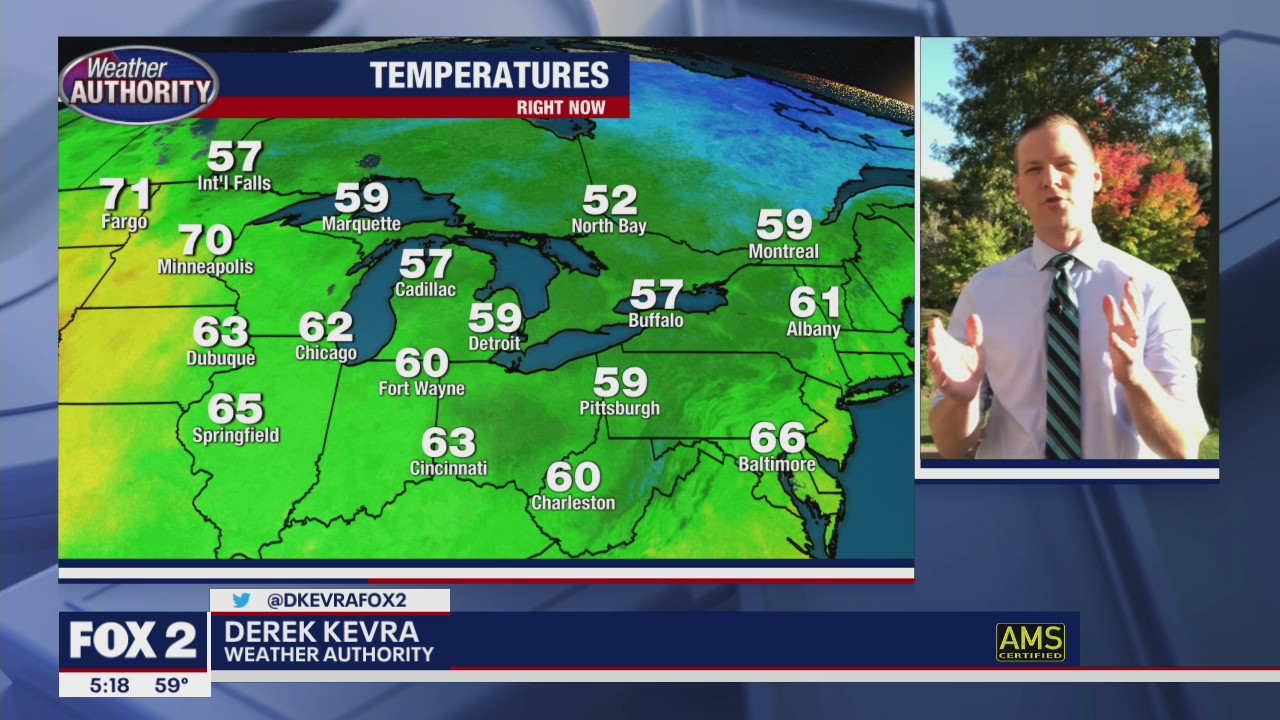 A cool start to a dry week