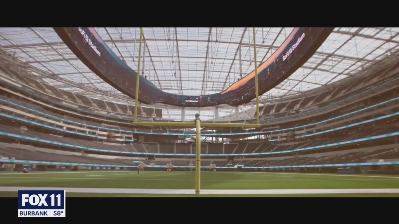 SoFi Stadium in Inglewood is hosting next year's Super Bowl